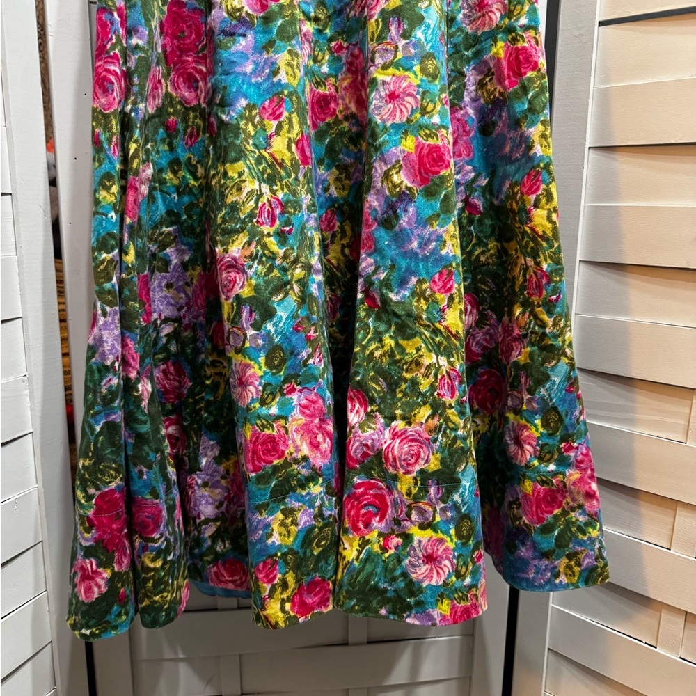 London Times Vintage Floral Maiden Dress - Picture 3 of 7